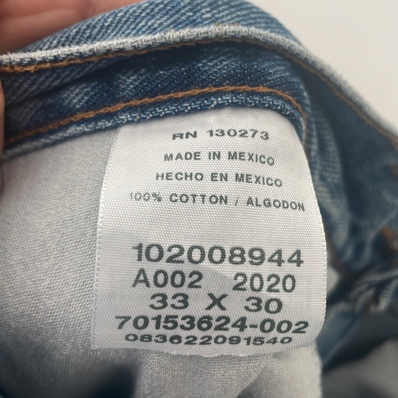 Lee Men's Regular Fit Jeans 33 x 30-EUC - Picture 6 of 11